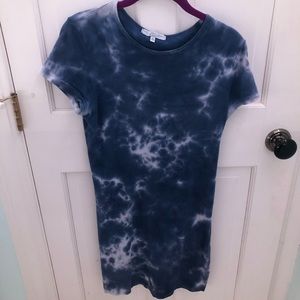 TIE DYE mini dress